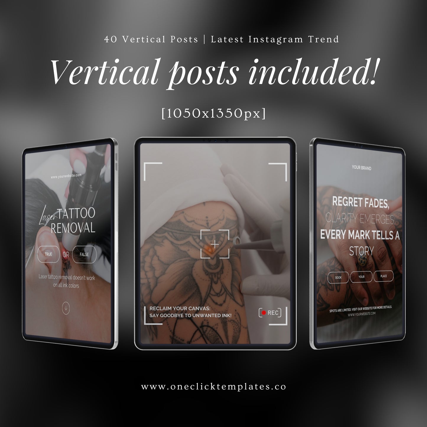Laser Tattoo Removal Instagram Template