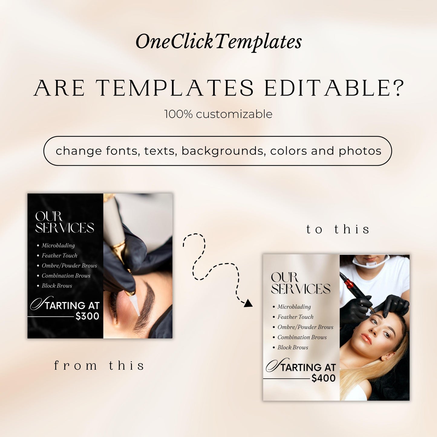110 Eyebrow Tattoo Instagram Templates