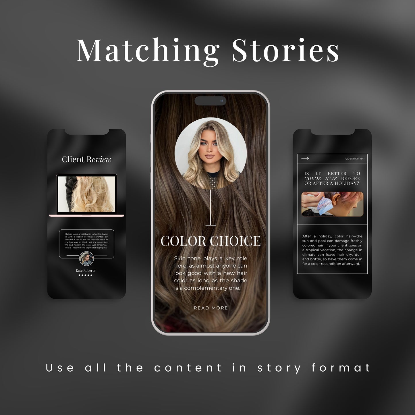 Hair Colorist Instagram Templates