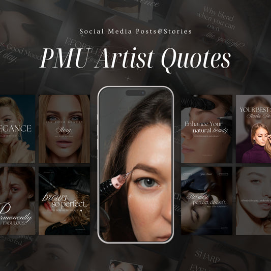 Permanent Makeup Artist Social Media Quotes