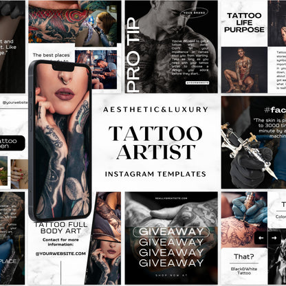 100 modèles Instagram de tatoueurs