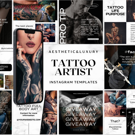100 modèles Instagram de tatoueurs