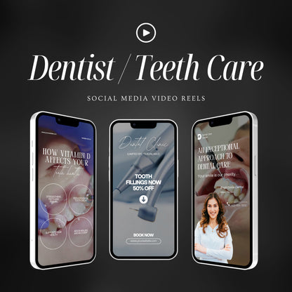 Dentist | Teeth care social media video reels