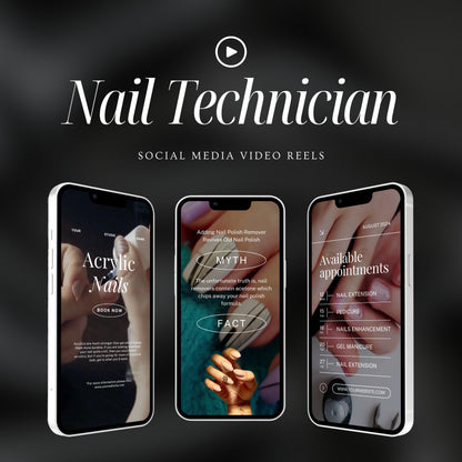 20 Nail Technician Instagram Reels Videos