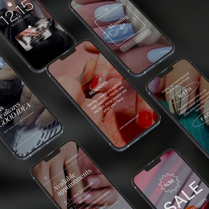 20 Nail Technician Instagram Reels Videos