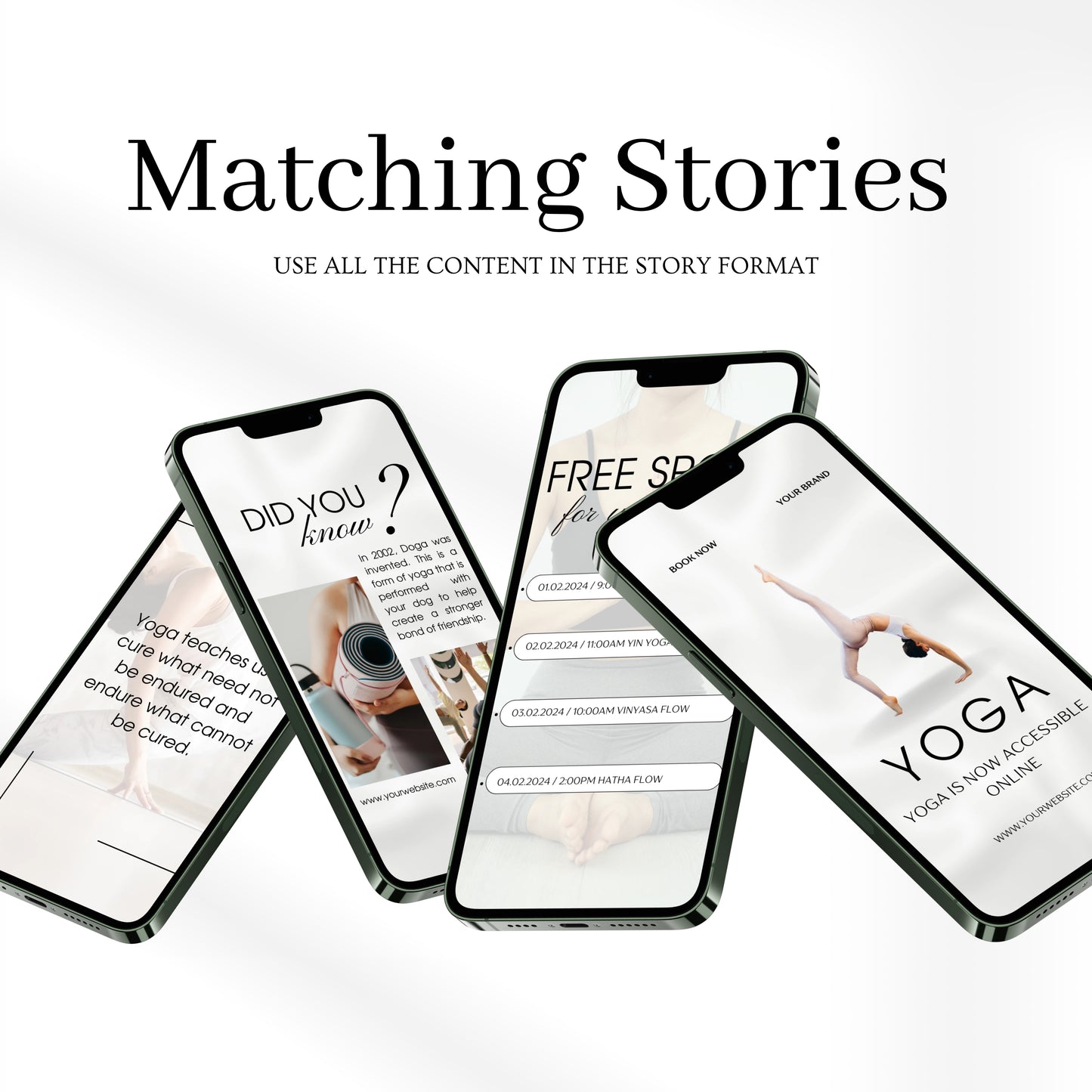 120 Yoga Coach Instagram Templates
