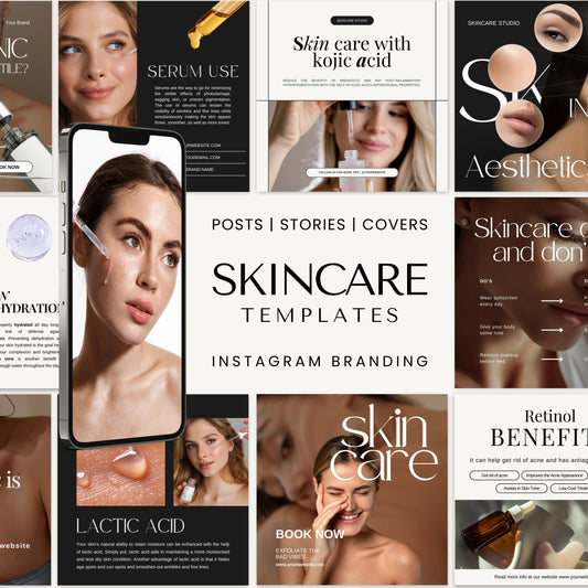Skincare Instagram Templates